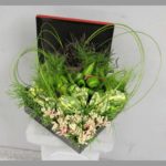 ARRANGEMENT ~ Designer : Gwyneth Teh, Wildflowers Australia competition ~ Foliage & Flowers : Flexi Grass™, Dingo Fern™, kangaroo paw