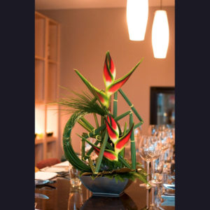 ARRANGEMENT ~ Designer : Premium Greens Australia ~ Steel Grass, Puzzle Stix™, Umbrella Fern™