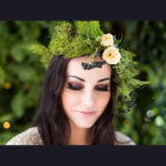 FLOWER CROWN ~ Designer : Julia Rose ~ Foliage : Goanna Claw™, Umbrella Fern™