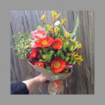 BOUQUET ~ Designer : Northside Flower Market ~ Flowers & Foliage : kangaroo paw, leucadendron, waxflower, Umbrella Fern™